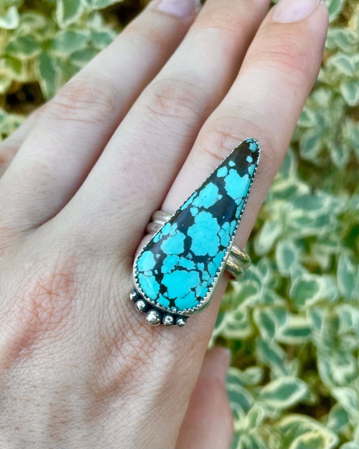 Hubei Turquoise Ring Size 9
