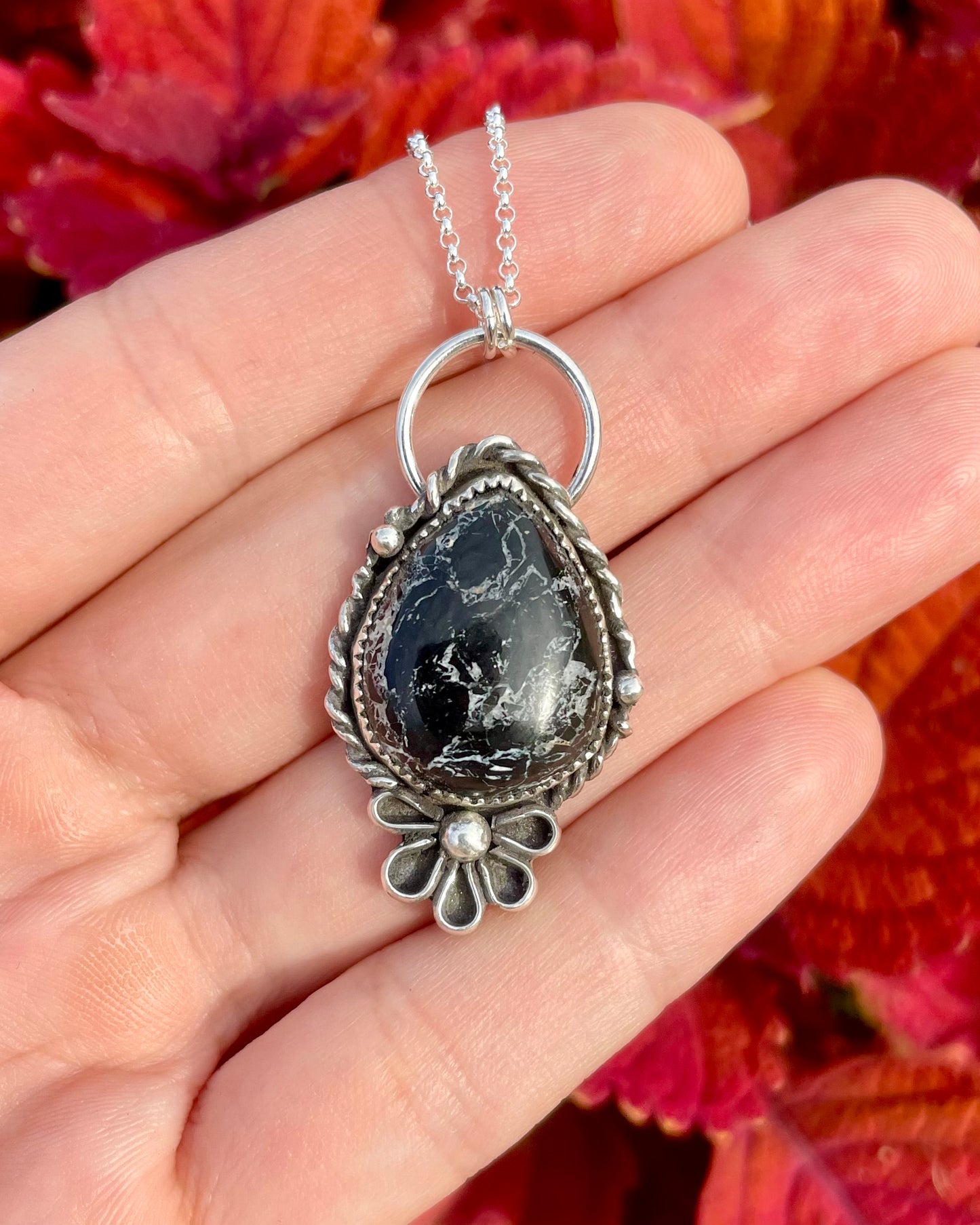 White Buffalo Bozeman Necklace