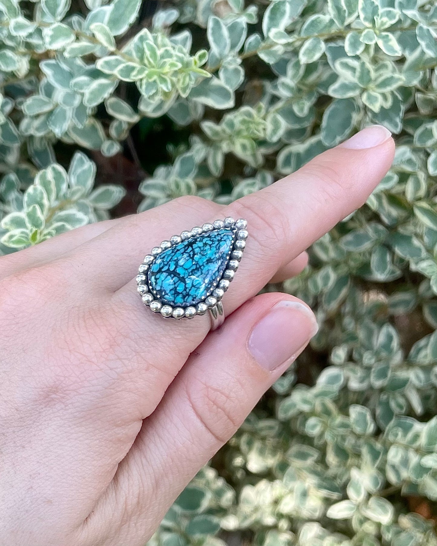 Vintage Hubei Mesa Ring Size 7