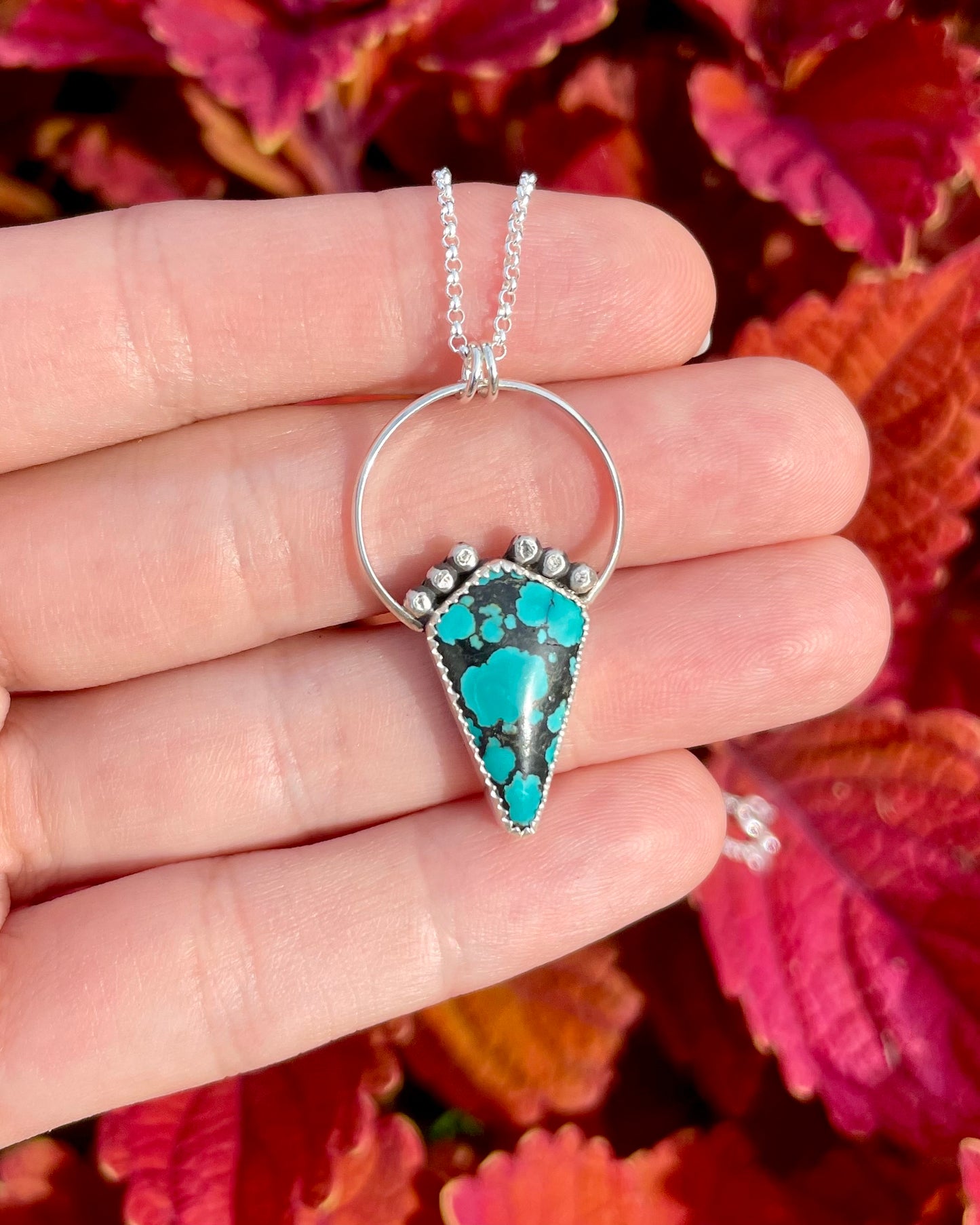 Yungai Turquoise Kite Necklace