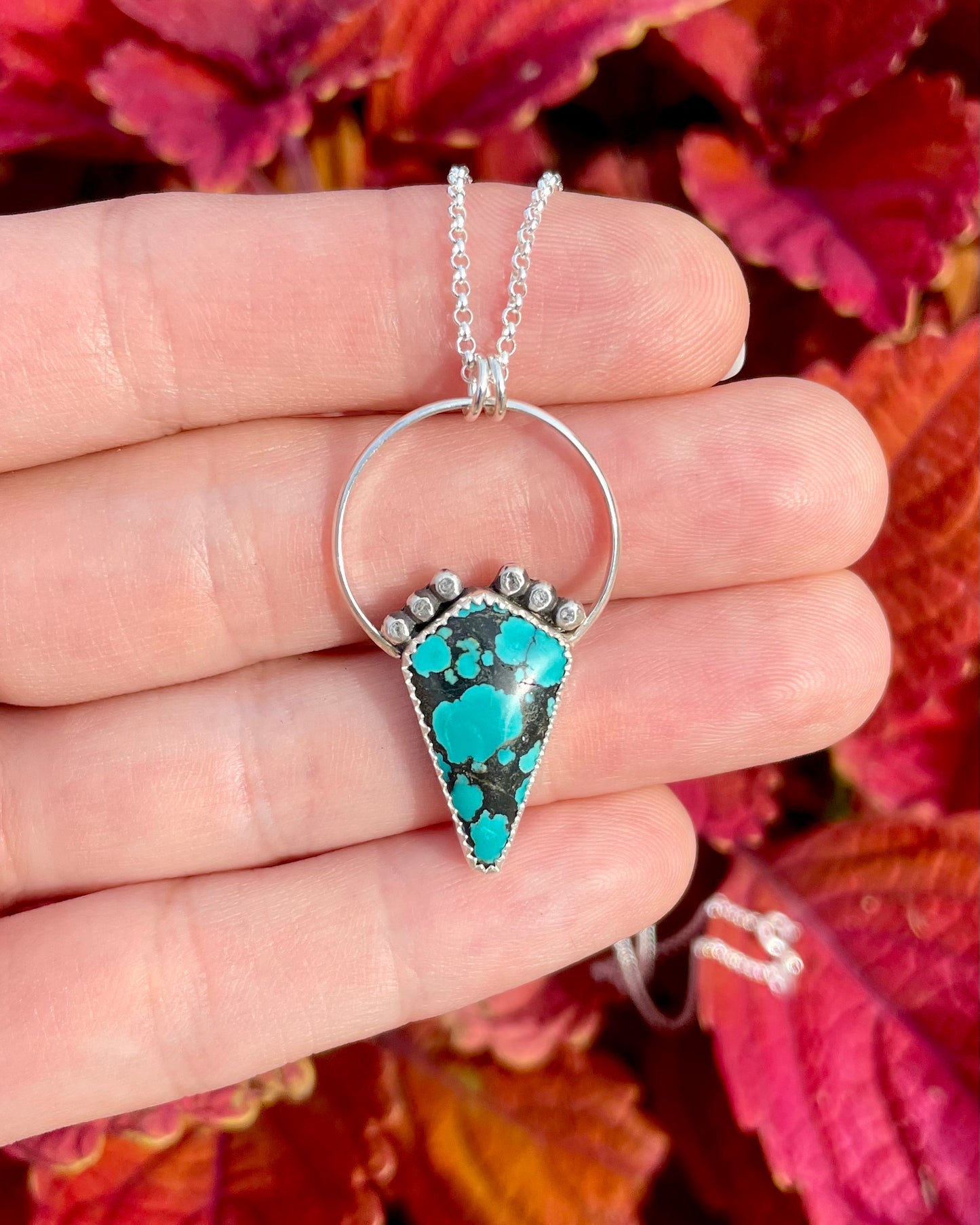 Yungai Turquoise Kite Necklace