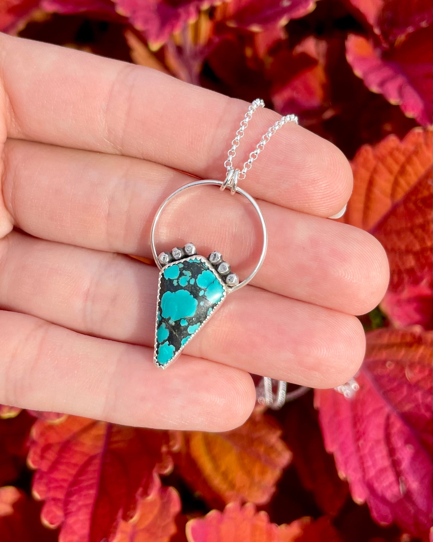 Yungai Turquoise Kite Necklace