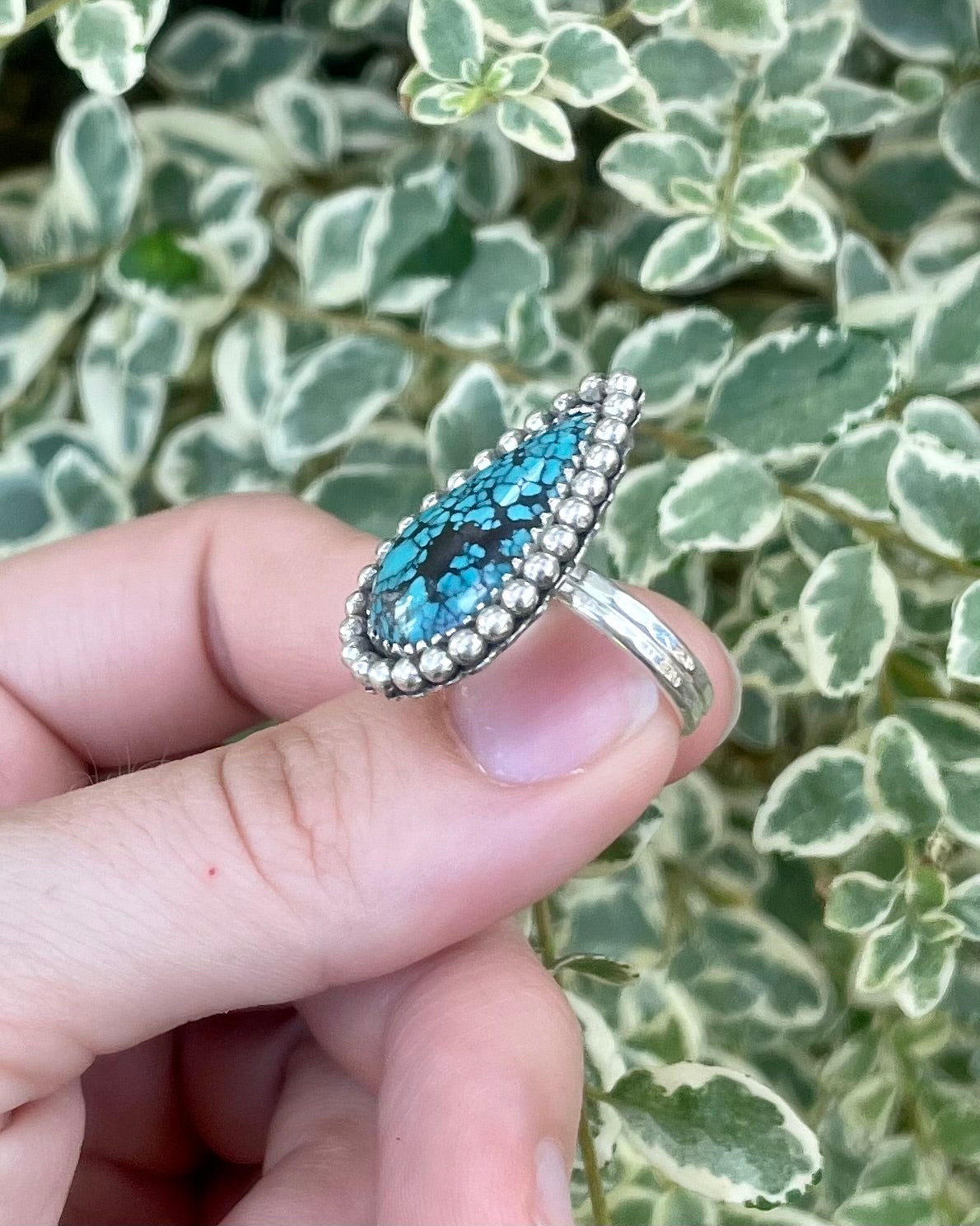 Vintage Hubei Mesa Ring Size 8