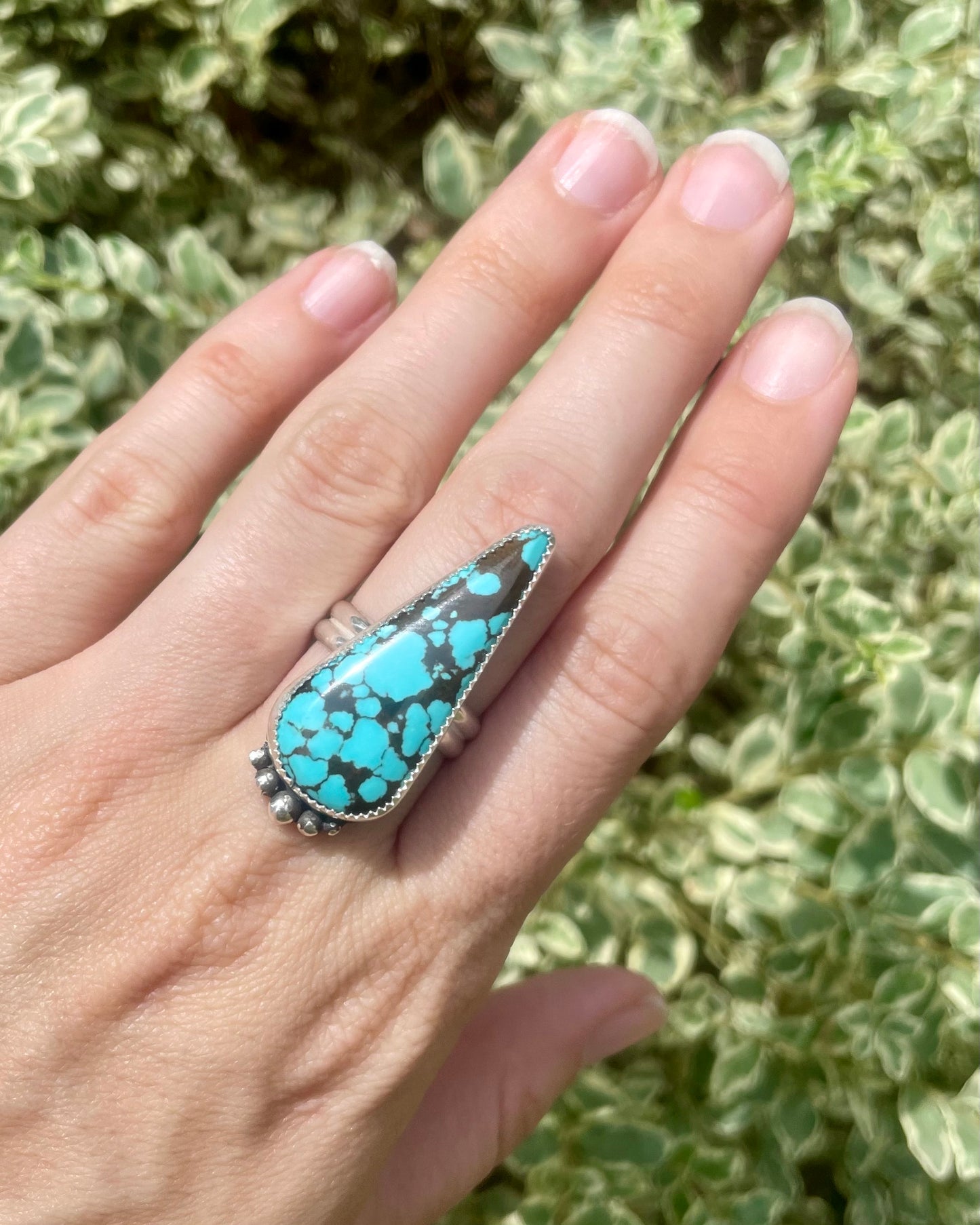 Hubei Turquoise Ring Size 7.5