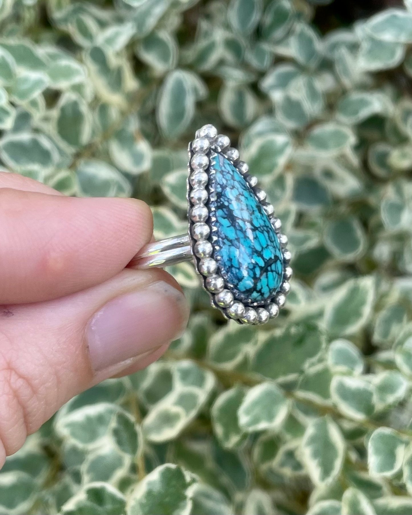 Vintage Hubei Mesa Ring Size 7