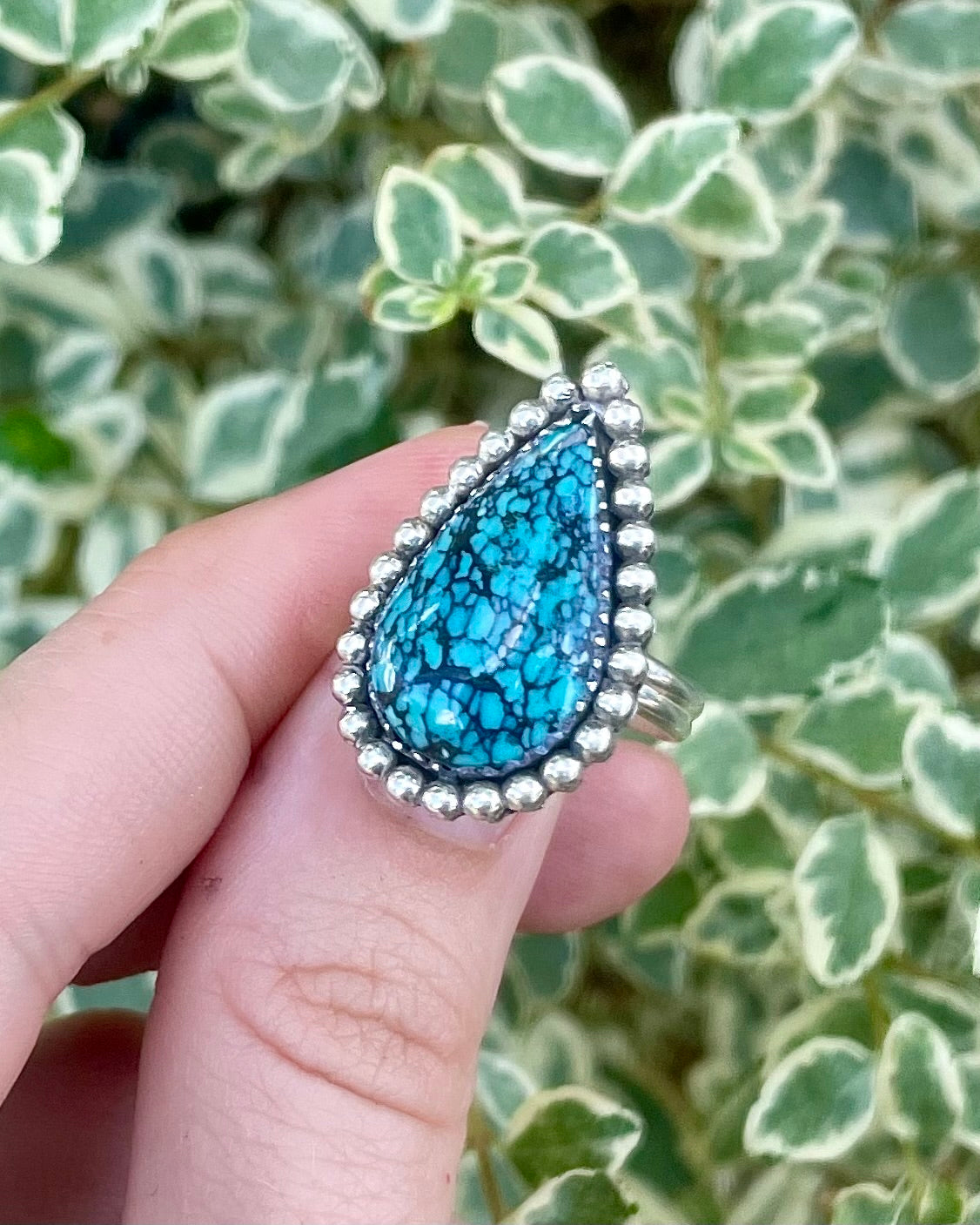 Vintage Hubei Mesa Ring Size 6