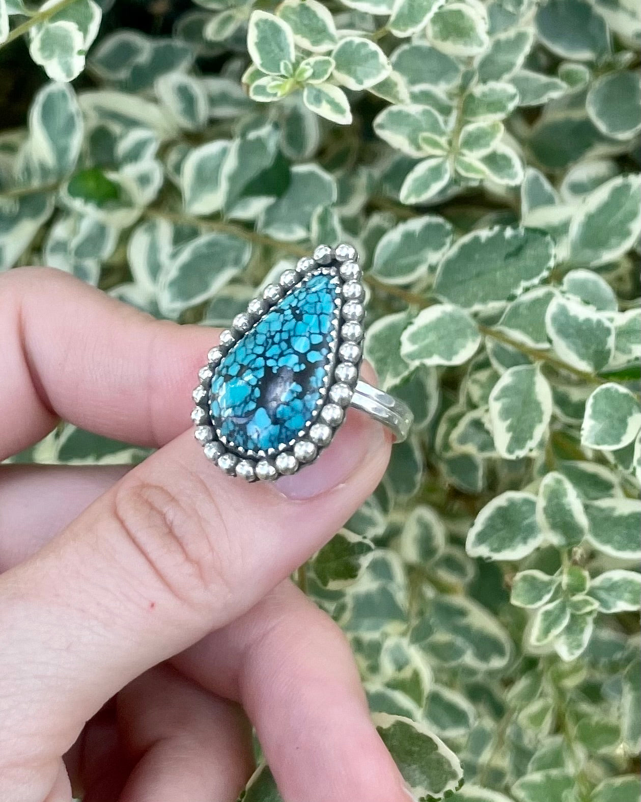 Vintage Hubei Mesa Ring Size 8