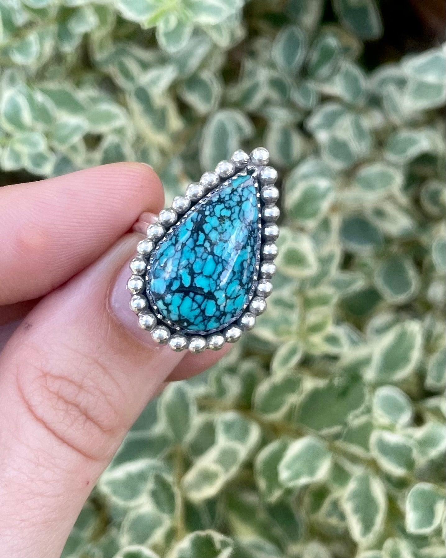Vintage Hubei Mesa Ring Size 7