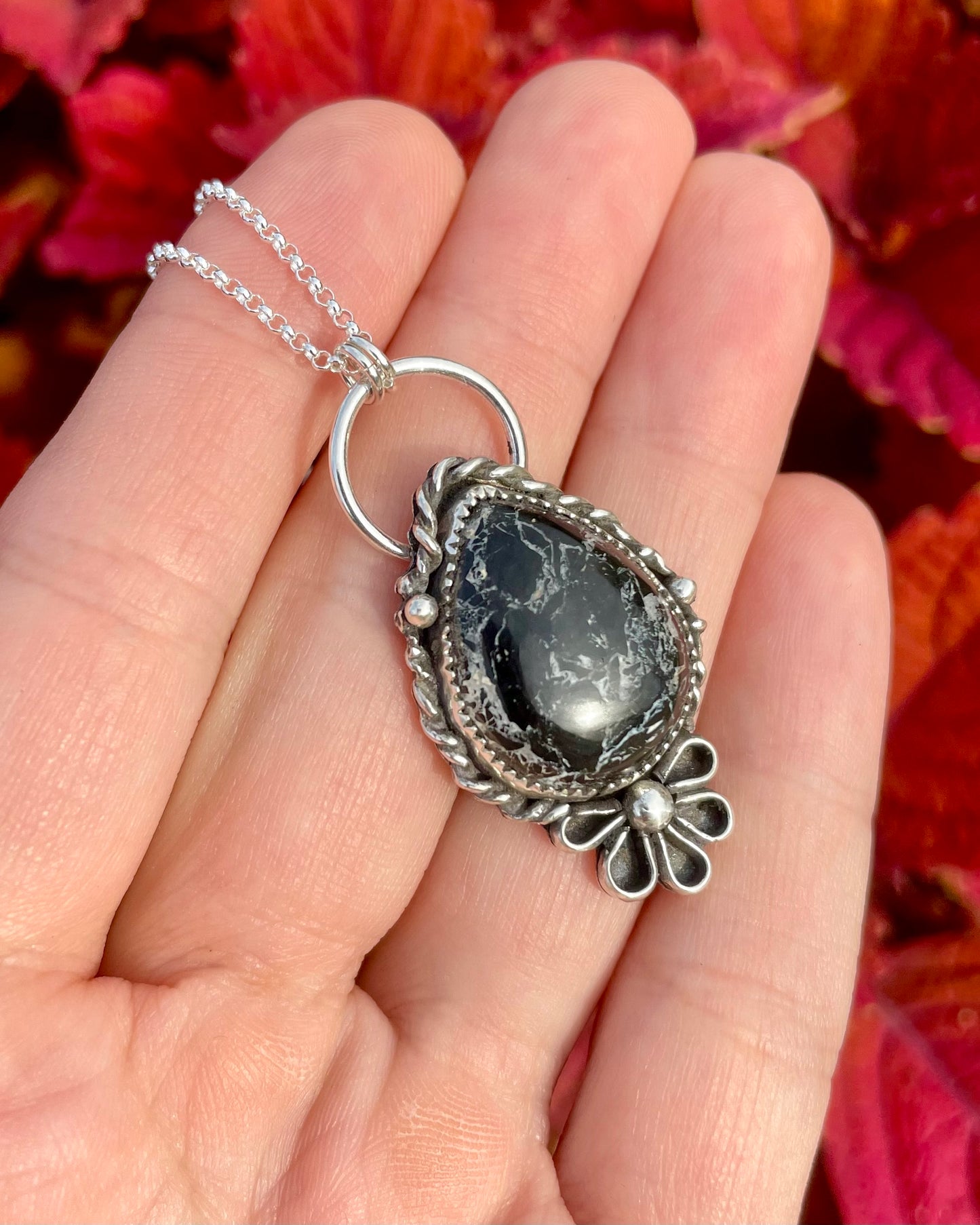 White Buffalo Bozeman Necklace