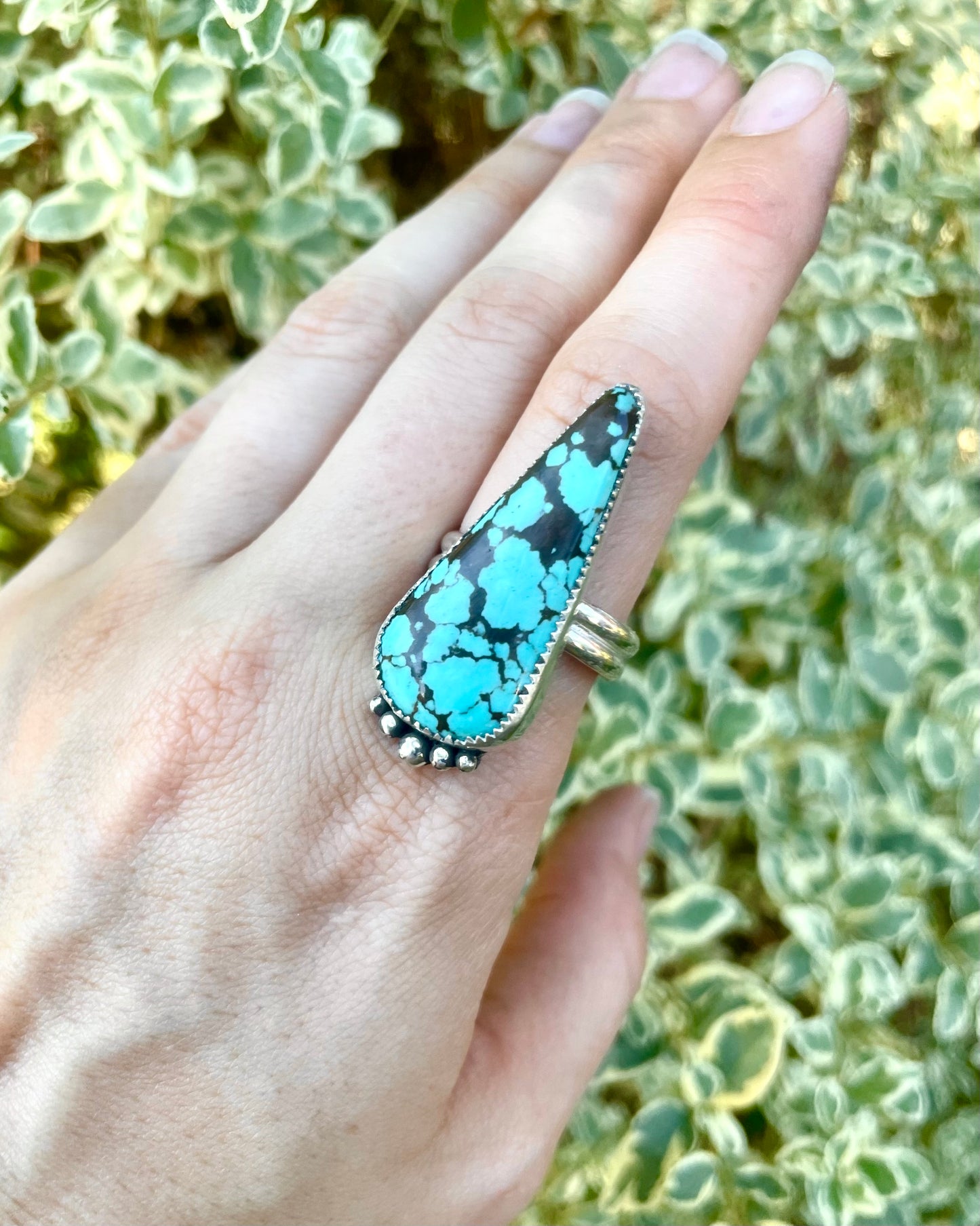 Hubei Turquoise Ring Size 9