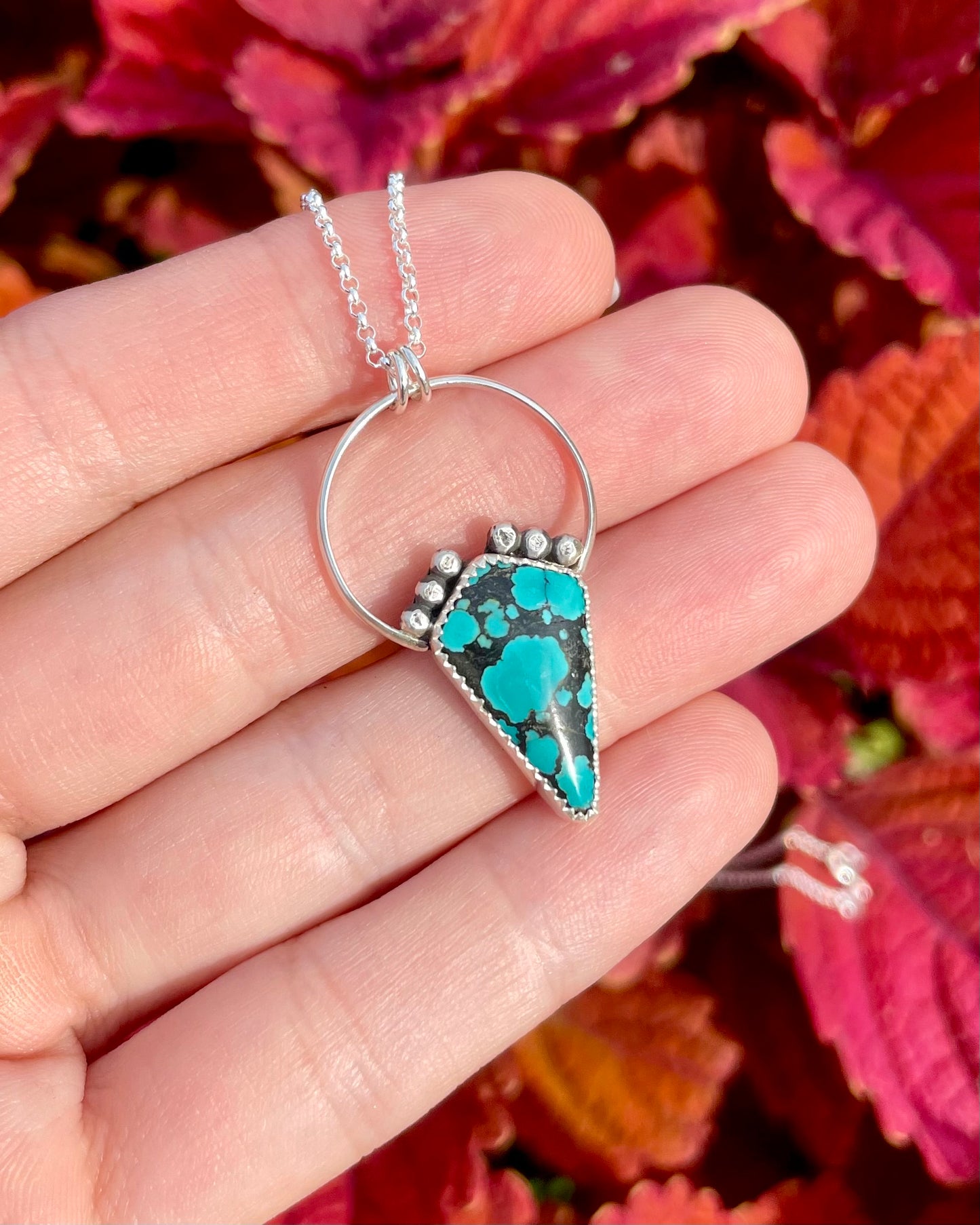 Yungai Turquoise Kite Necklace