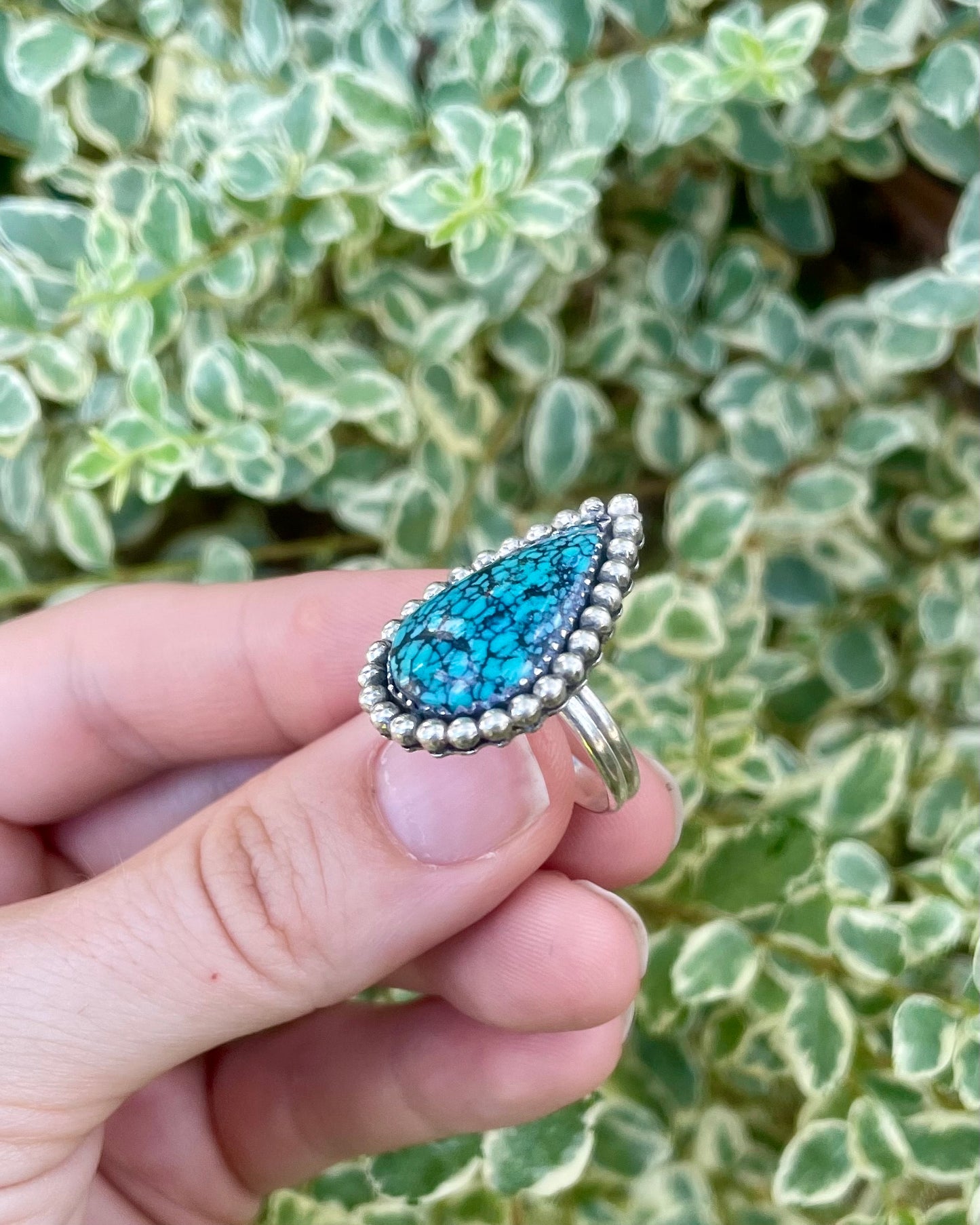 Vintage Hubei Mesa Ring Size 7
