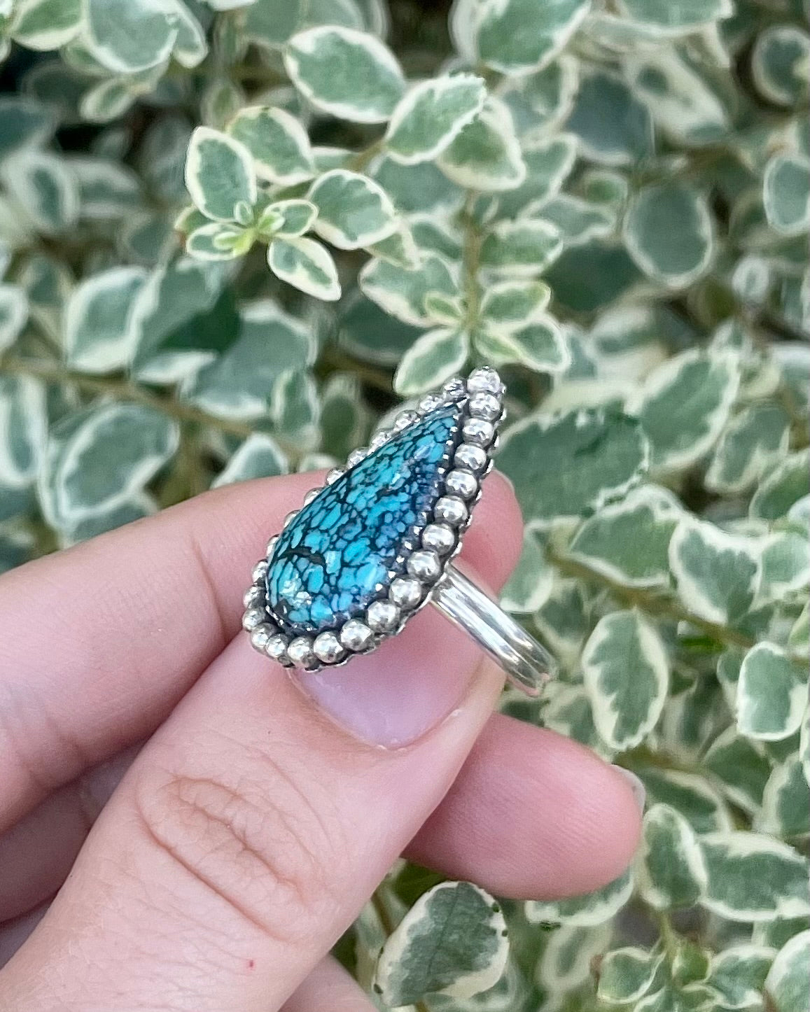 Vintage Hubei Mesa Ring Size 6