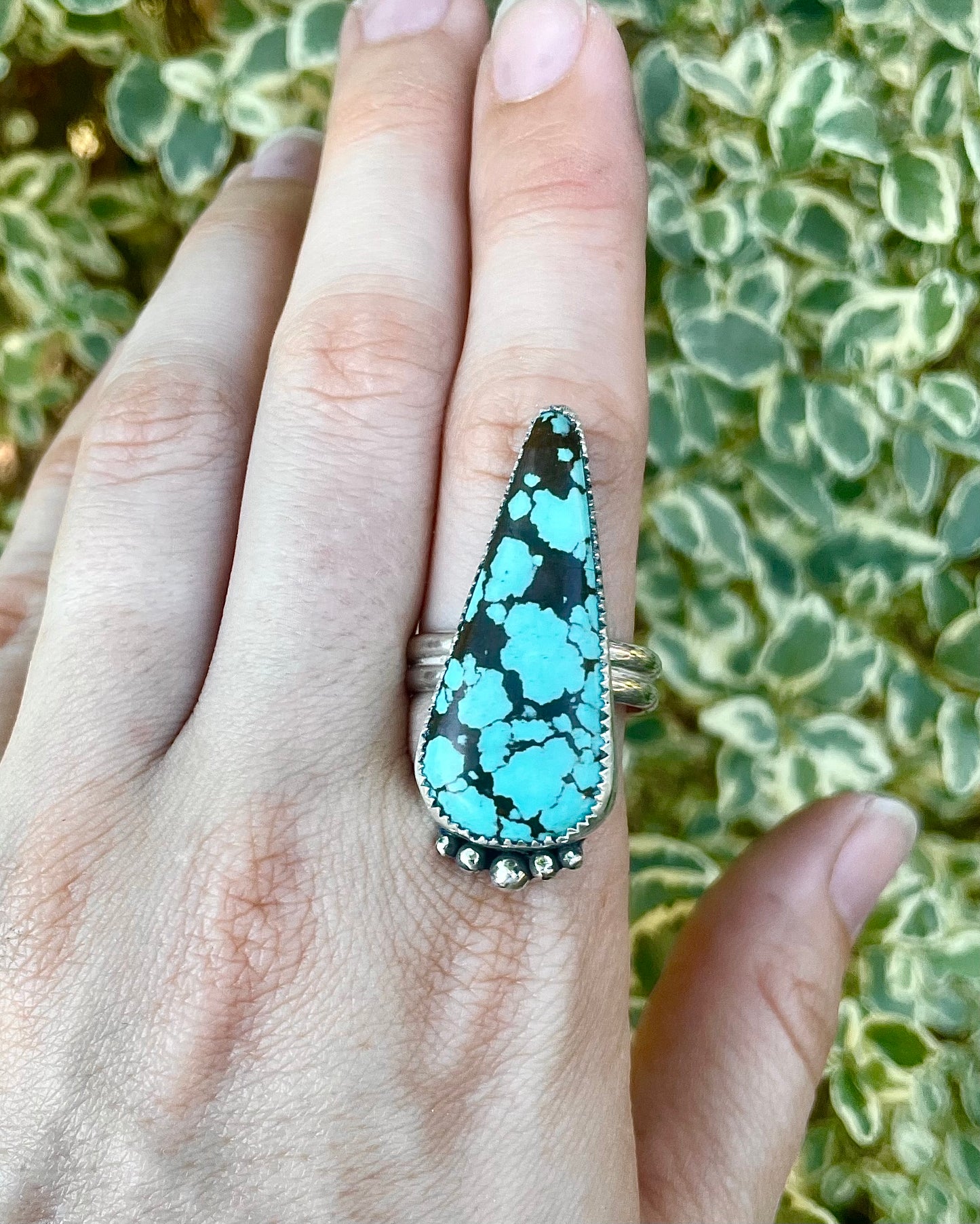 Hubei Turquoise Ring Size 9