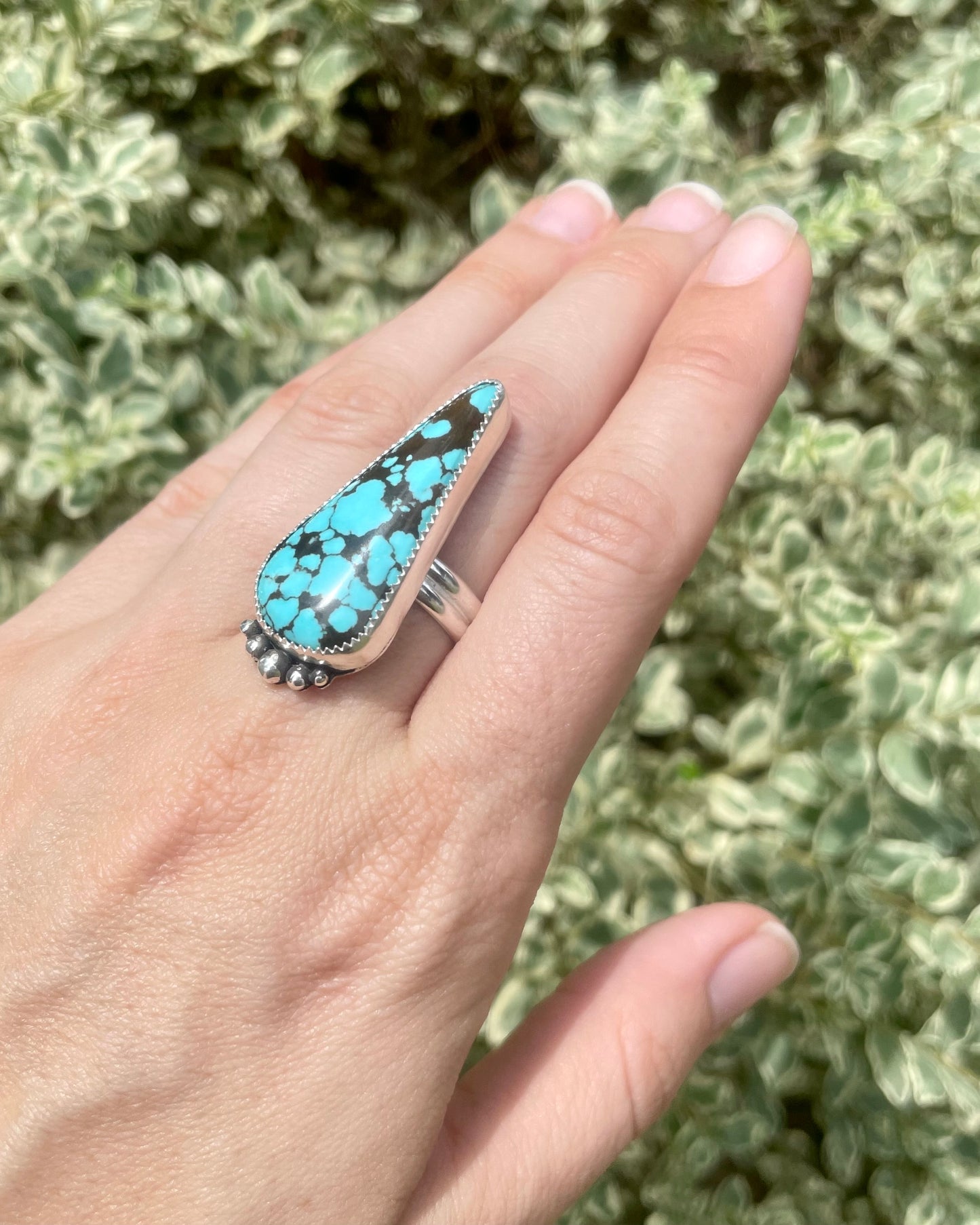 Hubei Turquoise Ring Size 7.5
