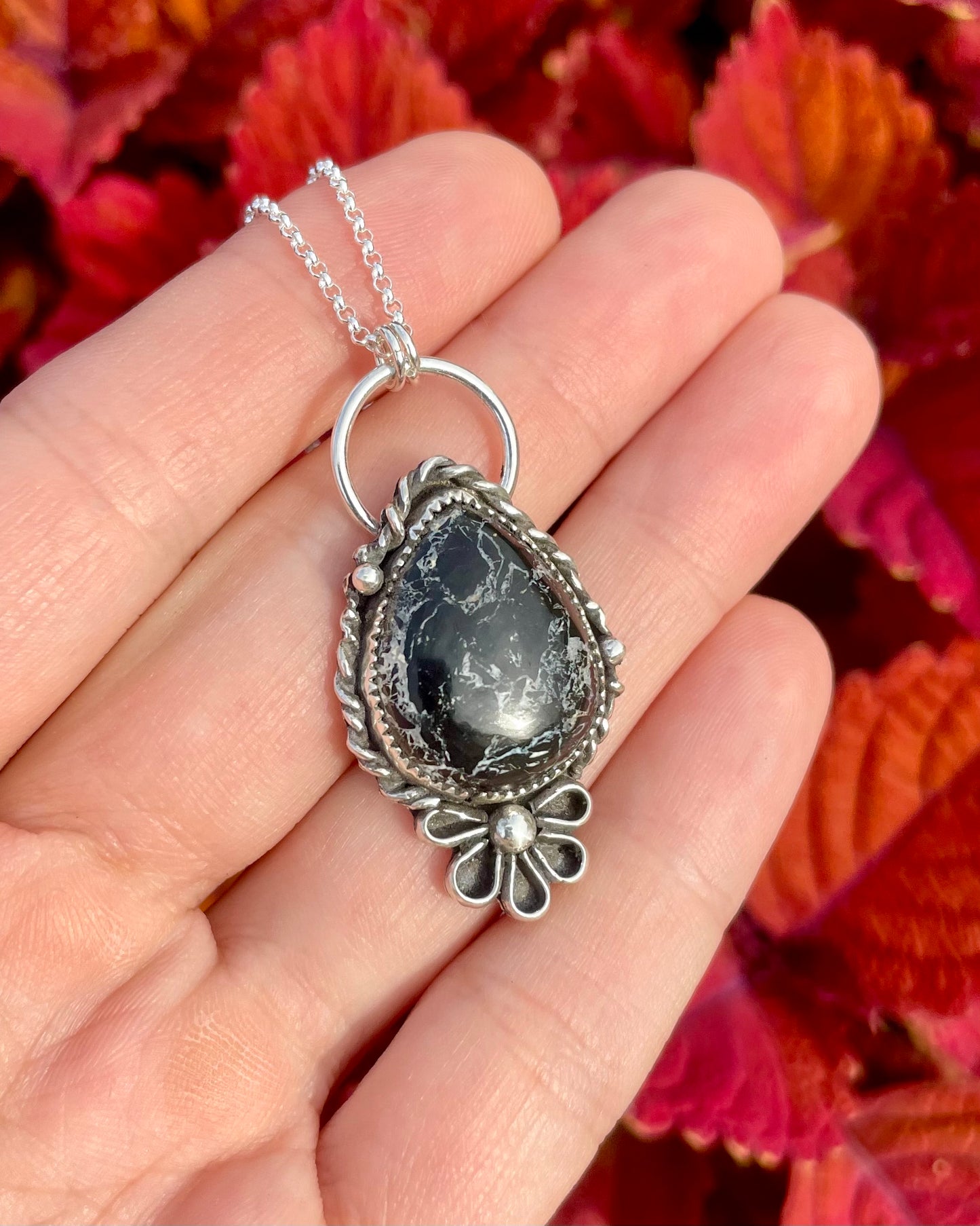 White Buffalo Bozeman Necklace