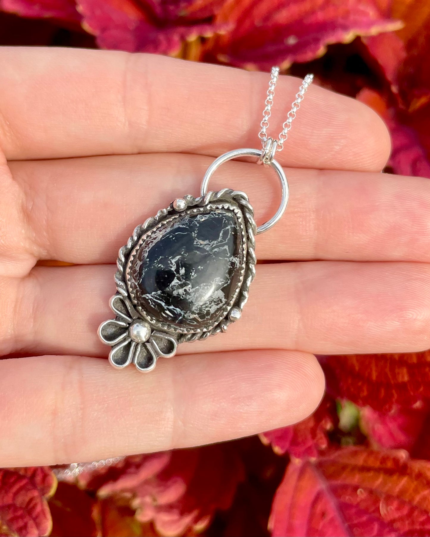 White Buffalo Bozeman Necklace