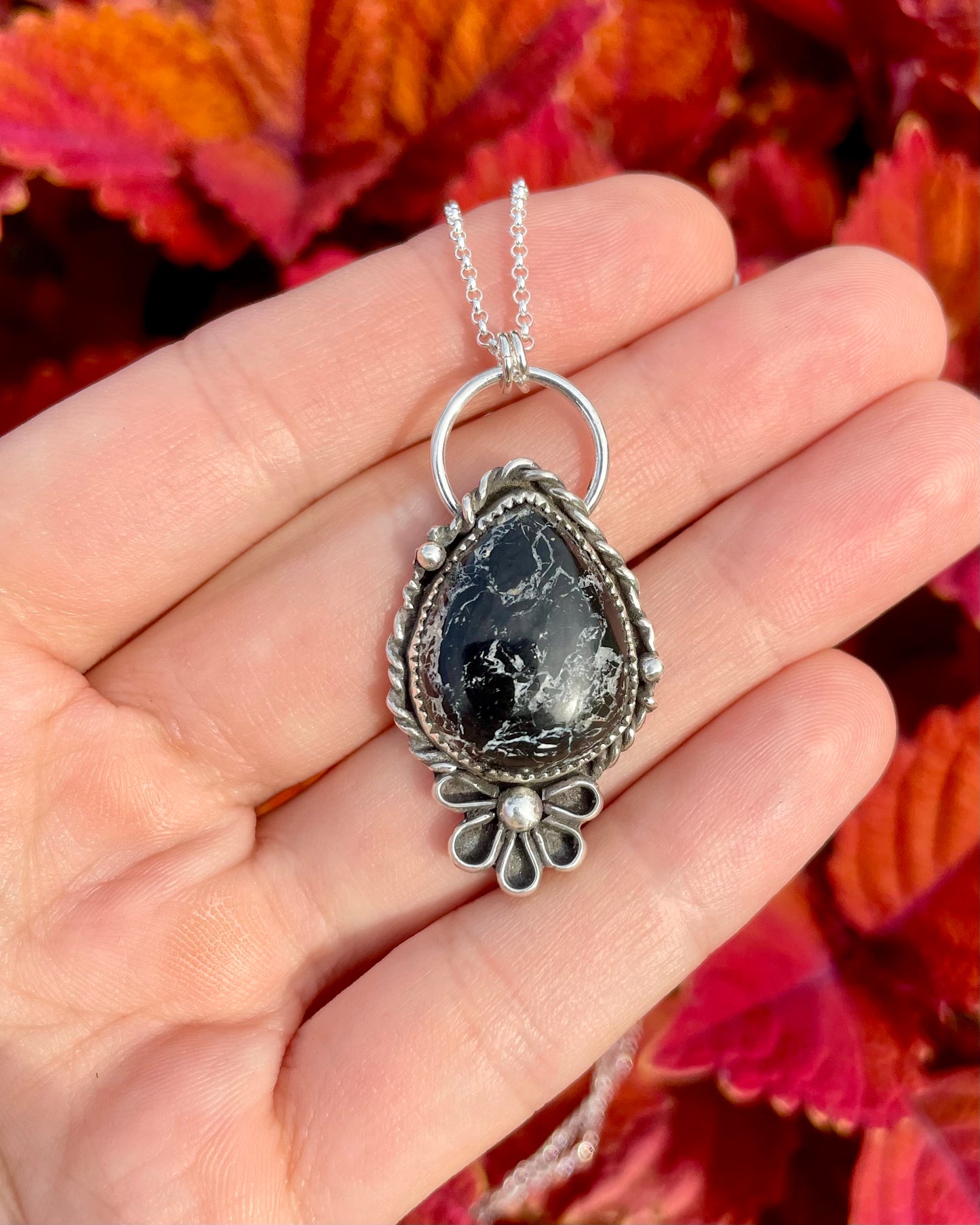 White Buffalo Bozeman Necklace