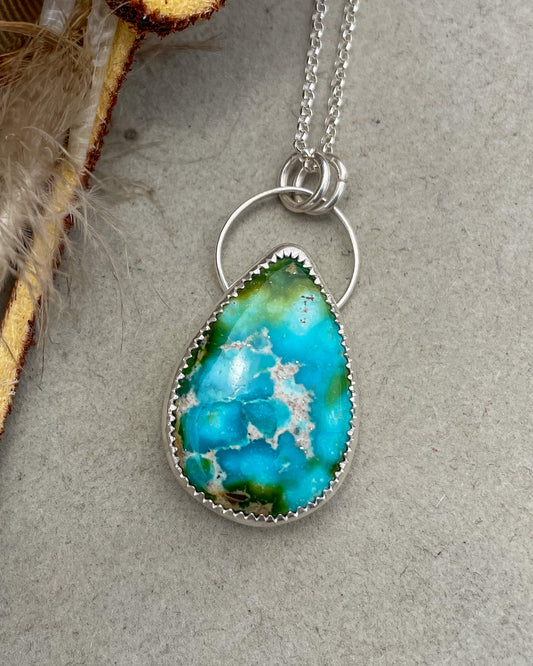 Sonoran Gold Teardrop Necklace