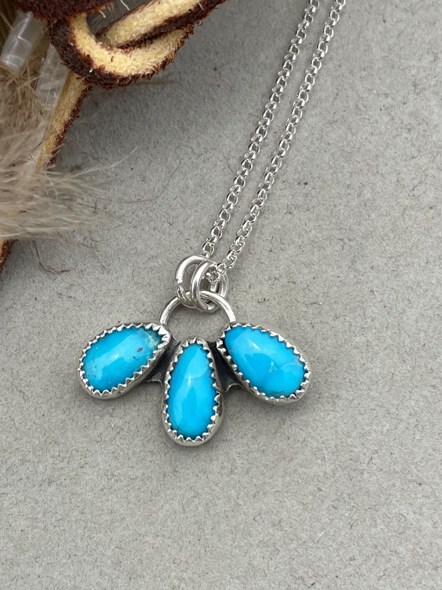 Blue Ridge Turquoise Desert Mirage Necklace