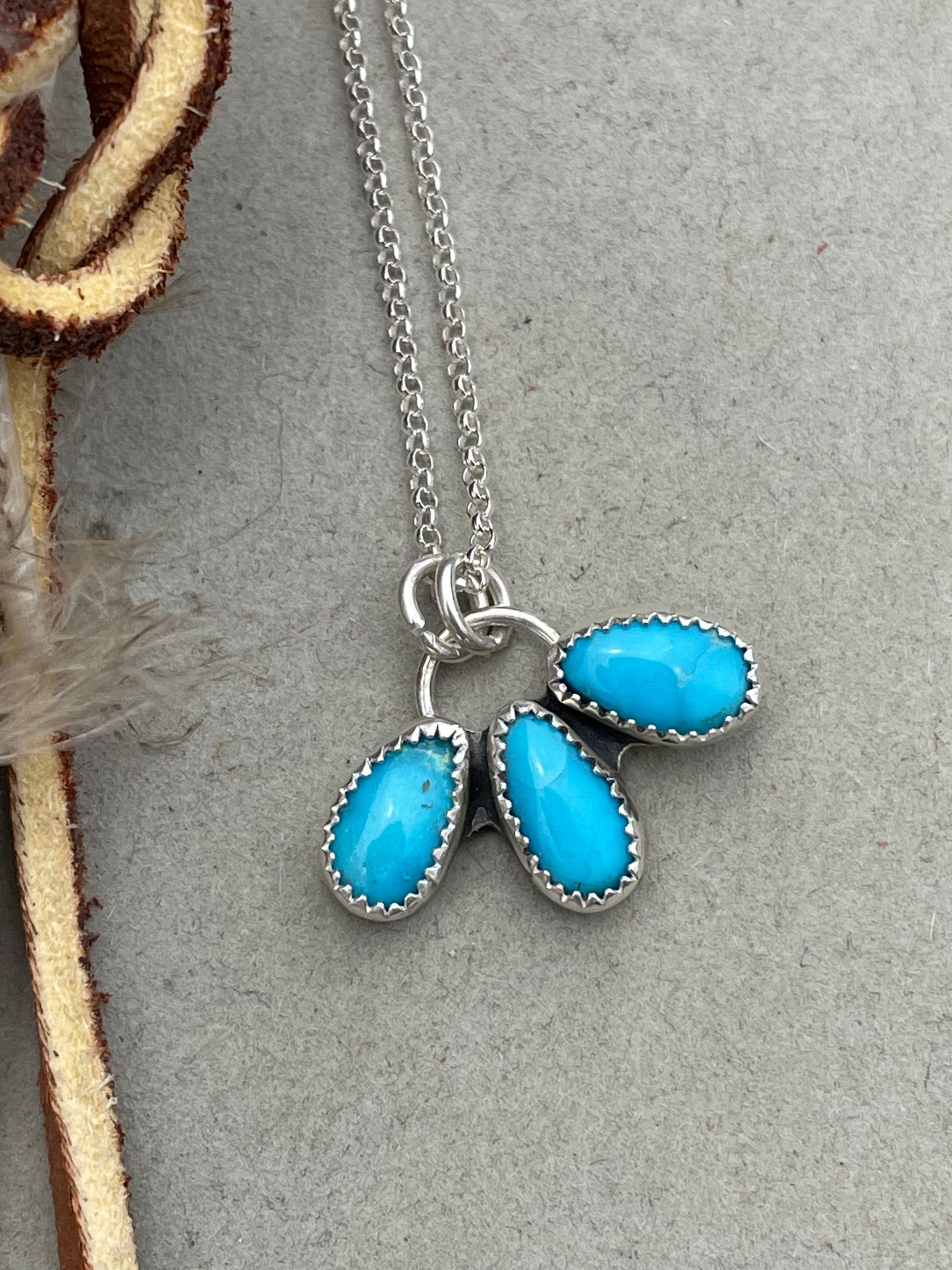Blue Ridge Turquoise Desert Mirage Necklace