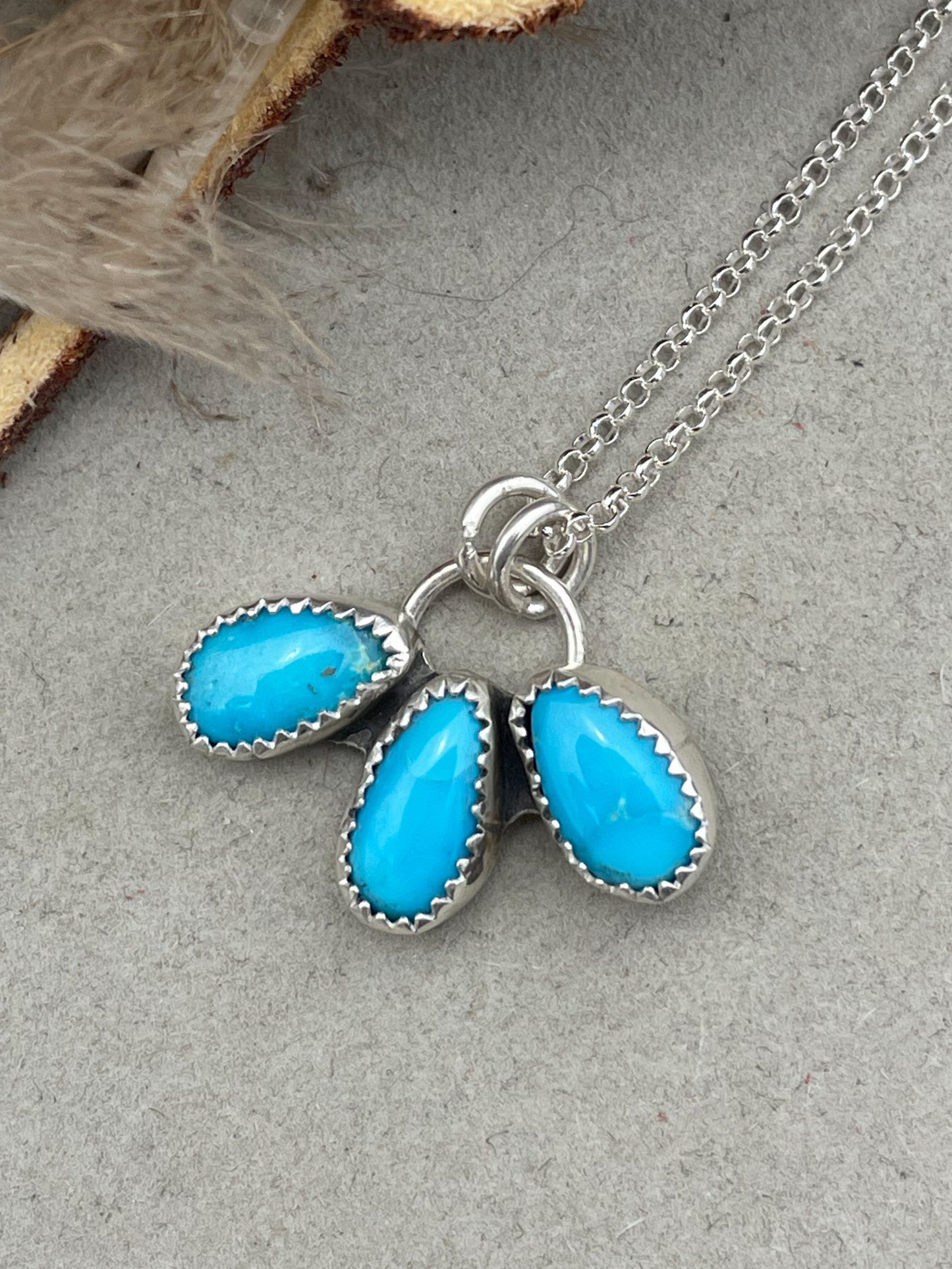 Blue Ridge Turquoise Desert Mirage Necklace