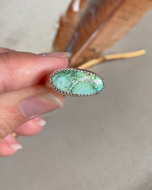 Natural Turquoise Mountain Everyday Rings