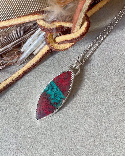 Sonoran Sunset Marquise Necklace