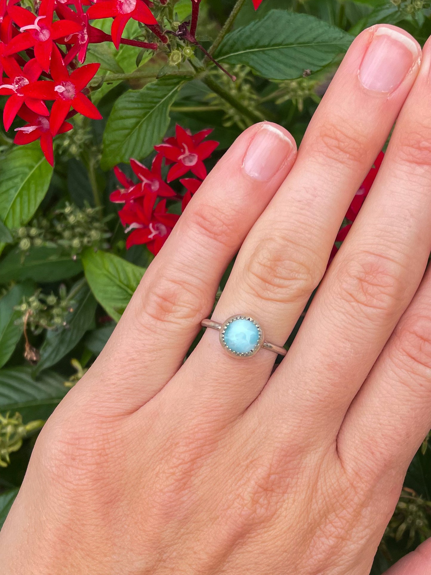 Larimar Everyday Ring