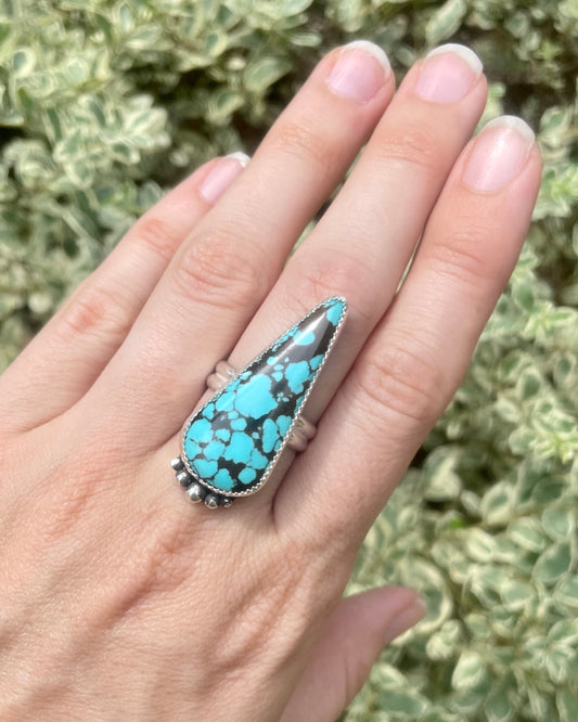 Hubei Turquoise Ring Size 7.5