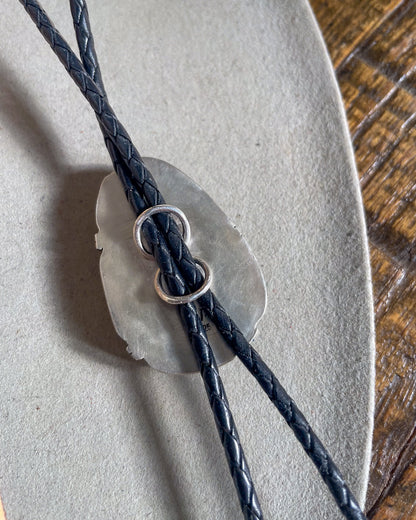 Natural Thunderbird Turquoise Bolo