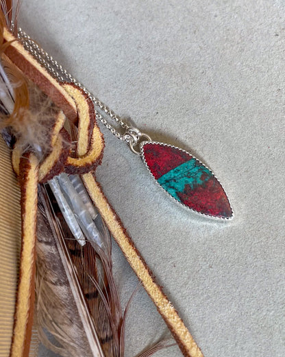 Sonoran Sunset Marquise Necklace