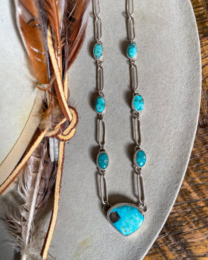 White Water Statement Necklace