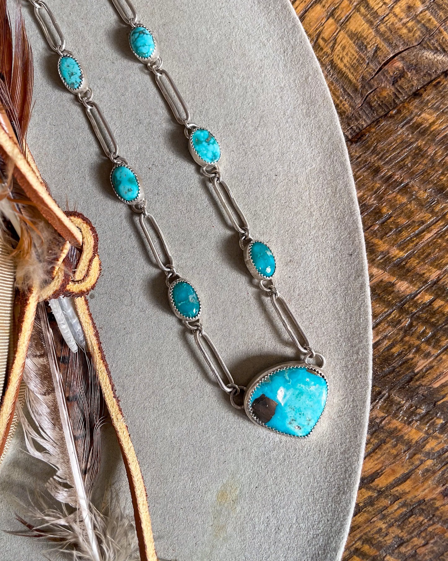 White Water Statement Necklace