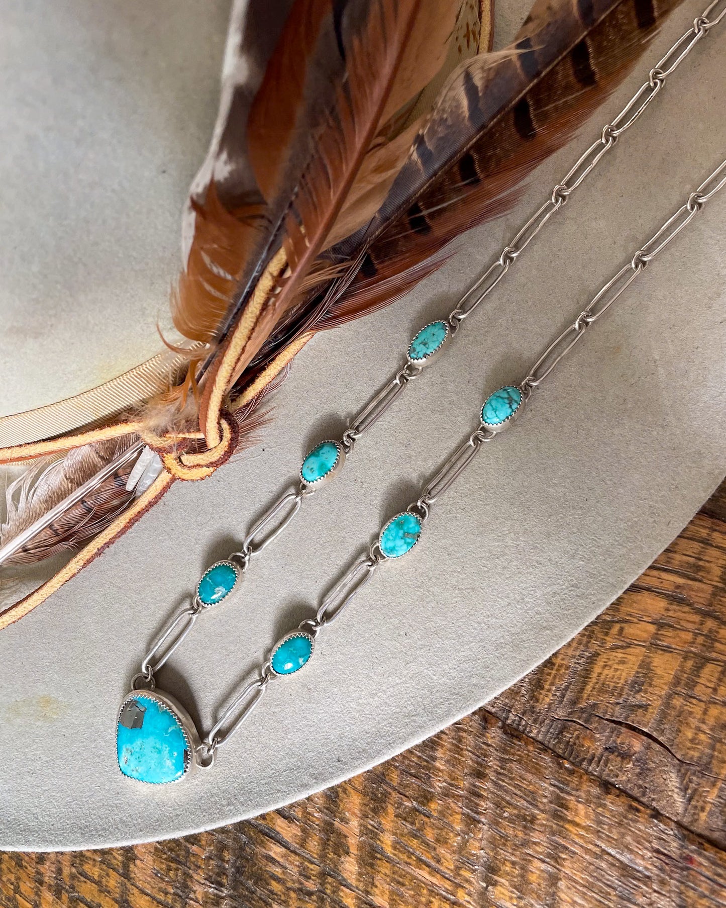 White Water Statement Necklace