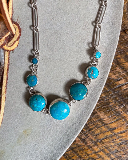 Fox Turquoise Choker Necklace