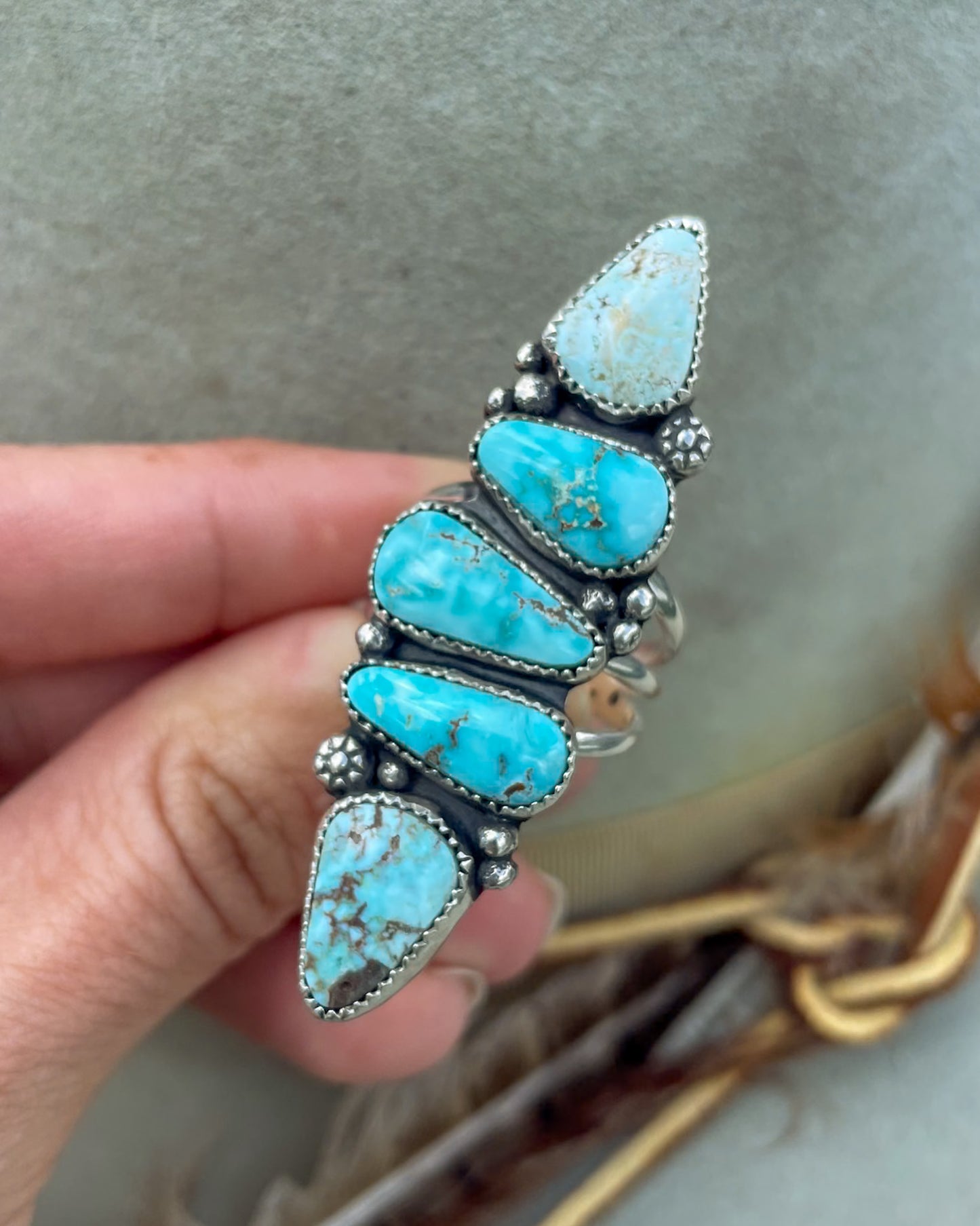 Natural Dry Creek Nomad Ring (Size 8)