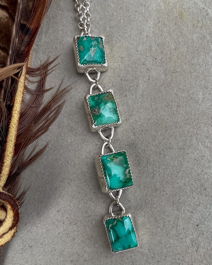 Emerald Valley 4 Stone Necklace