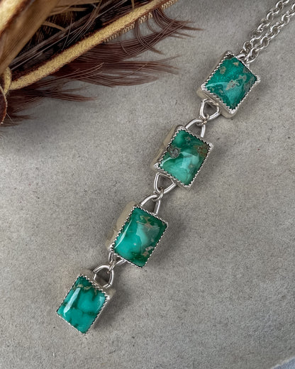 Emerald Valley 4 Stone Necklace