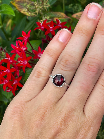 Garnet Everyday Ring