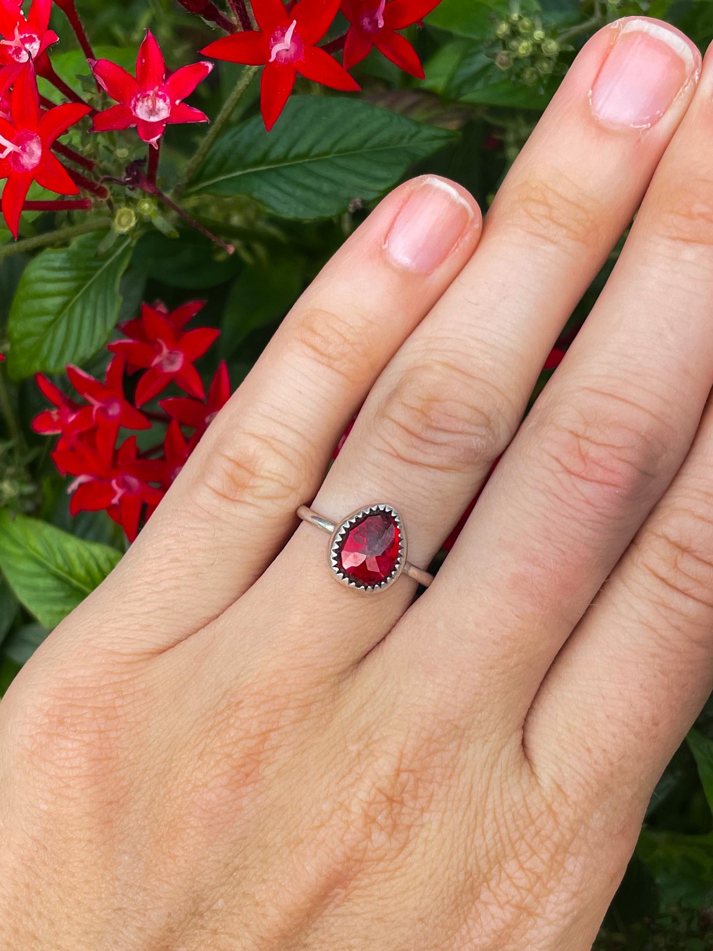 Garnet Everyday Ring