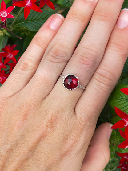 Garnet Everyday Ring