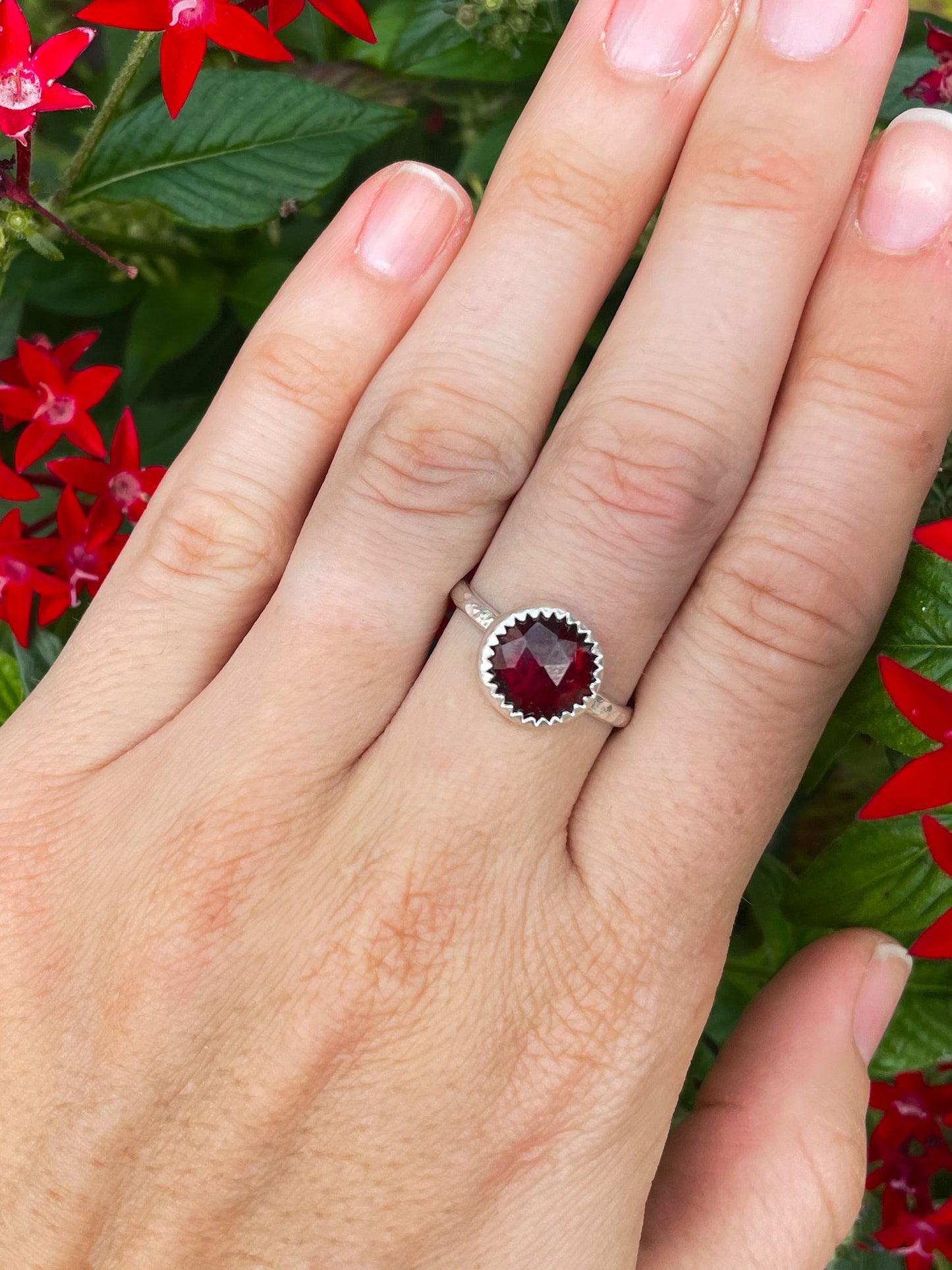 Garnet Everyday Ring