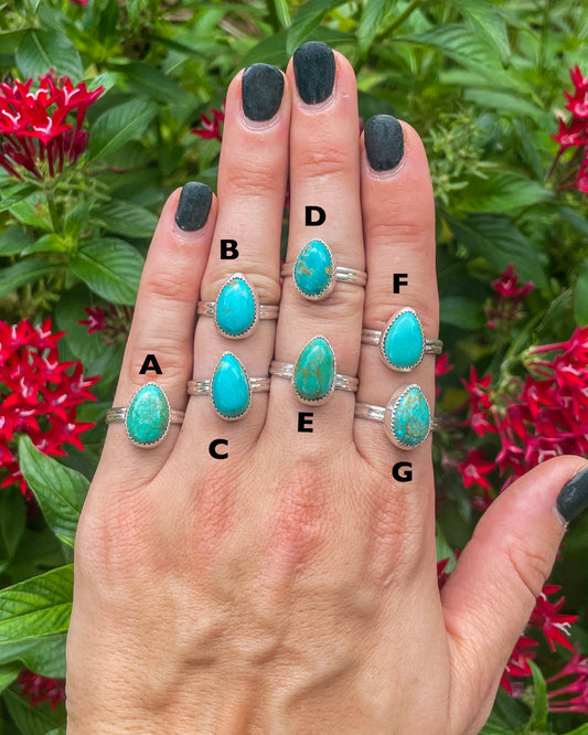 Royston Turquoise Everyday Ring