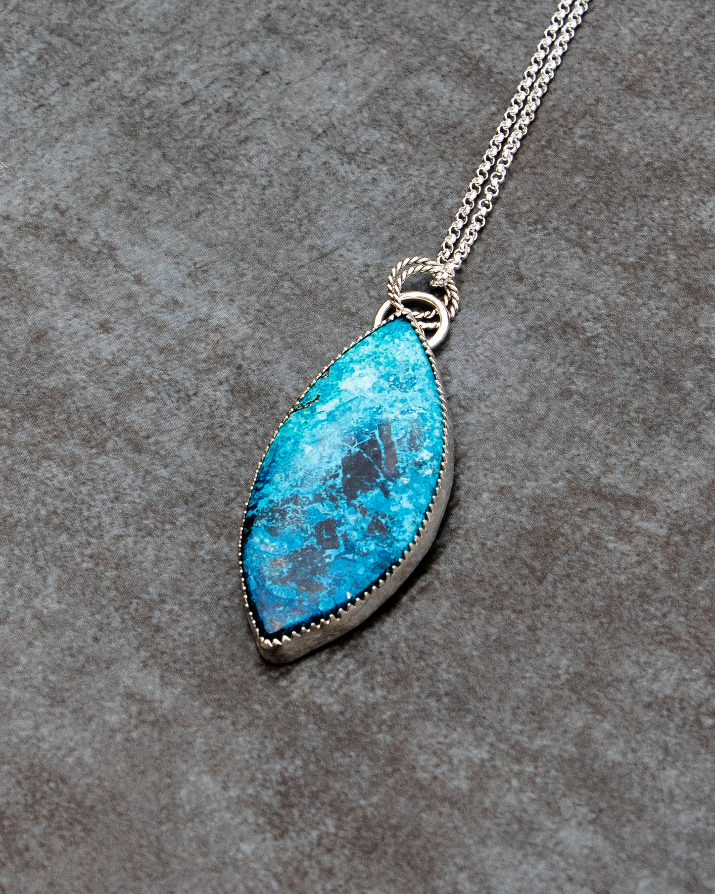 Statement Shattuckite Necklace