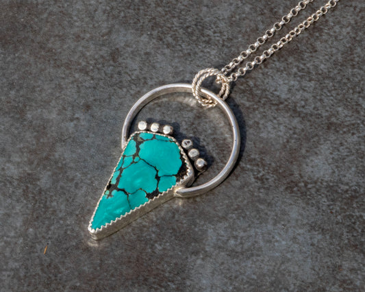 Yungai Turquoise Kite Necklace